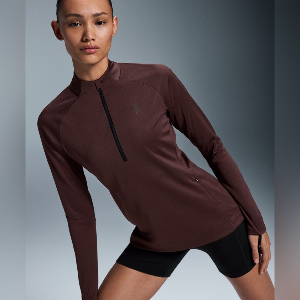 On Running Women's Climate shirt Mulberry Long Sleeve Tee